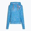 Футболка для тренувань жіноча Under Armour Project Rock Underground Terry HD viral blue/phoenix fire/white 3