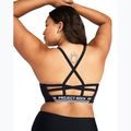 Бюстгальтер фітнес Under Armour Project Rock All Train Crossback black/white 2