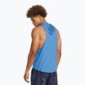 Футболка для тренувань чоловіча Under Armour Project Rock LFG Graphic SL Hoodie blue 2