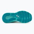 Черевики для бігу жіночі Under Armour Hovr Turbulence 2 white/white/circuit teal 4