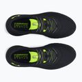 Черевики для бігу чоловічі Under Armour Hovr Turbulence 2 black/black/high vis yellow 10