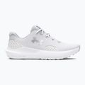 Кросівки для бігу жіночі Under Armour Charged Surge 4 white/distant gray/metallic silver 8