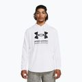 Кофта чоловіча Under Armour Rival Terry Graphic Hood white/black