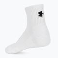 Шкарпетки Under Armour Training Cotton Quarter 3 пари white/white/black 2