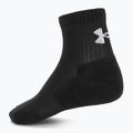 Шкарпетки Under Armour Training Cotton Quarter 3 пари black/black/white 2