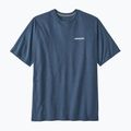 Чоловіча трекінгова футболка Patagonia P-6 Logo Responsibili-Tee утилітарного синього кольору 3