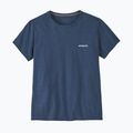 Жіноча трекінгова футболка Patagonia P-6 Logo Responsibili-Tee utility blue 3