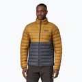 Чоловічий пуховик Patagonia Down Sweater raptor коричнева куртка