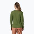 Кофта жіноча Patagonia Cap Cool Daily Graphic Shirt 73 text logo/terrain green x-dye 2