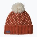 Шапка зимова Patagonia Snowbelle offset dot/burnished red