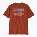 Футболка чоловіча Patagonia '73 Skyline Organic burnished red