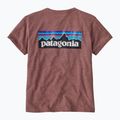 Футболка жіноча Patagonia P-6 Logo Responsibili-Tee dulse mauve 2