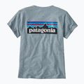 Футболка жіноча Patagonia P-6 Logo Responsibili-Tee thermal blue 2