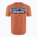 Футболка трекінгова чоловіча Patagonia P-6 Logo Responsibili-Tee redtall rust 2