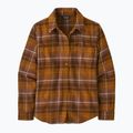 Жіноча сорочка Patagonia Fjord Flannel happy camper/shelter коричнева 4