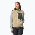 Patagonia Classic Retro-X жіноча безрукавка темна натуральна/соснова сосна зелена