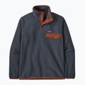 Кофта трекінгова чоловіча Patagonia LW Synch Snap-T P/O smolder blue w/burnished red 3