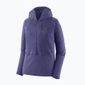 Жіноча софтшелл куртка Patagonia R1 Hybrid Pullover Hoody solstice фіолетовий 3
