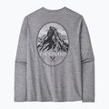 Лонгслів чоловічий Patagonia Cap Cool Daily Graphic Lands chouinard crest/feather grey 5