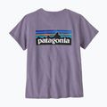 Футболка жіноча Patagonia P-6 Logo Responsibili-Tee concrete purple 2