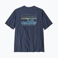 Чоловіча футболка Patagonia '73 Skyline Organic новий темно-синій 2