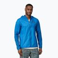Куртка вітровка чоловіча Patagonia Houdini wetland blue