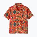 Чоловіча сорочка Patagonia Tidal Threads Camp wrasse / запилювач помаранчева 4
