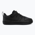 Кросівки дитячі Nike Court Borough Low Recraft black/black/black 2