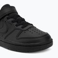 Кросівки дитячі Nike Court Borough Low Recraft black/black/black 7