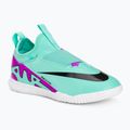 Футбольні бутси кросівки дитячі Nike Jr Zoom Mercurial Vapor 15 Academy IC hyper turquoise/black/ white/fuchsia dream