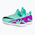 Футбольні бутси кросівки дитячі Nike Jr Mercurial Vapor 15 Academy TF hyper turquoise/black/ white/fuchsia dream 3