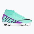 Футбольні бутси кросівки дитячі Nike Jr Mercurial Superfly 9 Club FG/MG hyper turquoise/black/ white/fuchsia dream 2