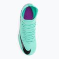 Футбольні бутси кросівки дитячі Nike Jr Mercurial Superfly 9 Club FG/MG hyper turquoise/black/ white/fuchsia dream 6