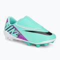 Футбольні бутси кросівки дитячі Nike JR Mercurial Vapor 15 Club MG hyper turquoise/black/ white/fuchsia dream
