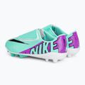 Футбольні бутси кросівки дитячі Nike JR Mercurial Vapor 15 Club MG hyper turquoise/black/ white/fuchsia dream 3