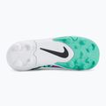 Футбольні бутси кросівки дитячі Nike JR Mercurial Vapor 15 Club MG hyper turquoise/black/ white/fuchsia dream 5