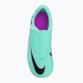 Футбольні бутси кросівки дитячі Nike JR Mercurial Vapor 15 Club MG hyper turquoise/black/ white/fuchsia dream 6