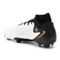 Кросівки футбольні Nike Phantom Luna II Academy FG/MG white / metallic gold coin / black 3