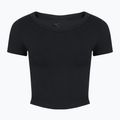 Футболка для тренувань жіноча Nike One Fitted Dri-Fit Cropped Top black 7