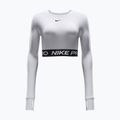 Топ тренувальний лонгслів жіночий Nike Pro 365 Dri-Fit white/black