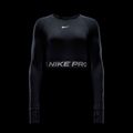Лонгслів для тренувань жіночий Nike Pro 365 Dri-Fit black/white 5