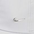 Кепка Nike Dri-Fit Club Unstructured Metal Swoosh light smoke grey/metallic silver 4