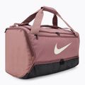 Тренувальна сумка Nike Brasilia 9.5 60 л димчасто-ліловий/чорний/світлий дубовий коричневий 2