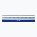 Пов'язки на голову Nike Mixed Width Headband 3 шт light armory blue/university blue/white
