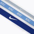 Пов'язки на голову Nike Mixed Width Headband 3 шт light armory blue/university blue/white 2