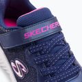 Кросівки тренувальні дитячі SKECHERS Bounder Girly Groove navy 8