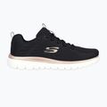 Кросівки жіночі SKECHERS Graceful Get Connected black/golda 9
