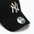 Бейсболка New Era Metallic Logo 9Forty New York Yankees чорна 3
