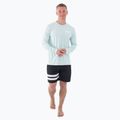 Лонгслів чоловічий Hurley Everyday Hybrid Upf brown kelp 2