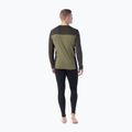 Чоловіча термоактивна кофта Smartwool Classic Thermal Merino Base Layer Colorblock Crew Boxed moss 2